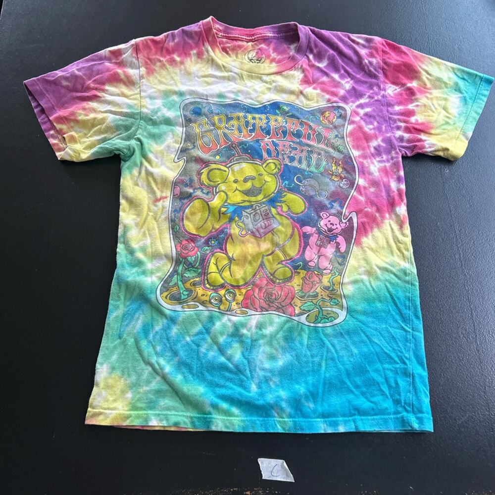 Vintage Grateful Dead tie dye t shirt small flaws